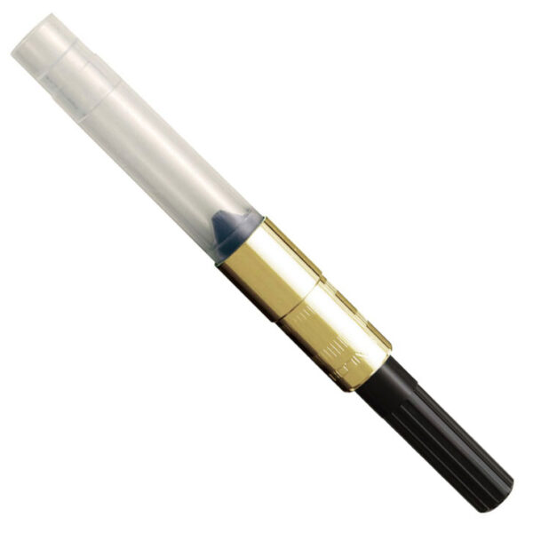 Sailor Ink Converter Gold Trim shown diagonally.