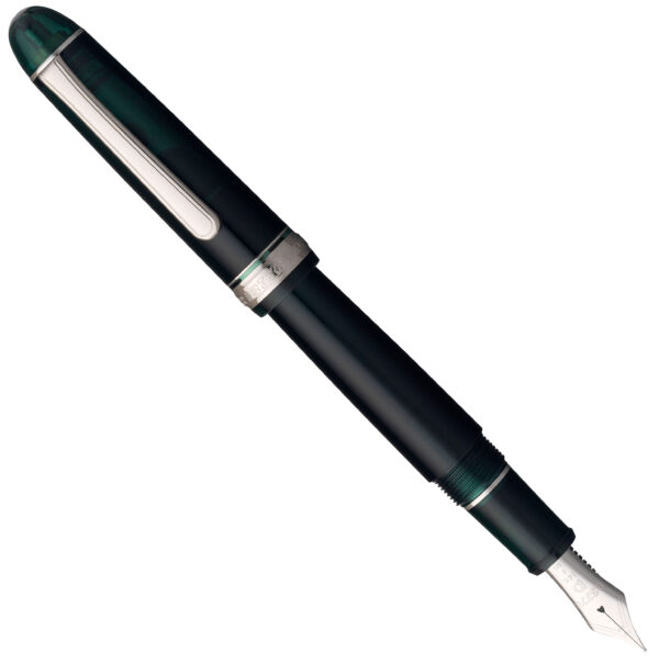 Platinum 3776 Century Laurel Green Silver fountain pen