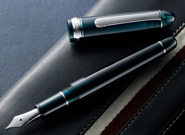 Platinum 3776 Century Laurel Green Silver fountain pen