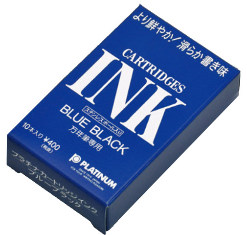 Platinum Blue-Black Ink Cartridges