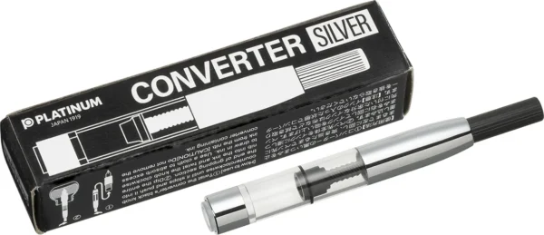 Platinum Silver Trim Ink Converter