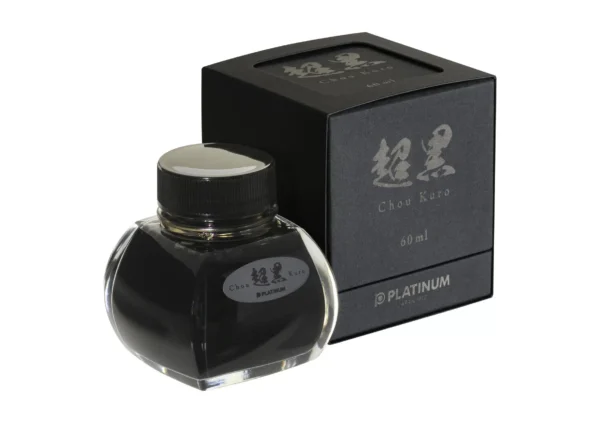 Platinum Chou Kuro Ink with packaging