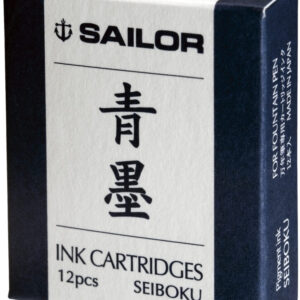 Sailor Ink Cartridges in Seiboku Blue-Black