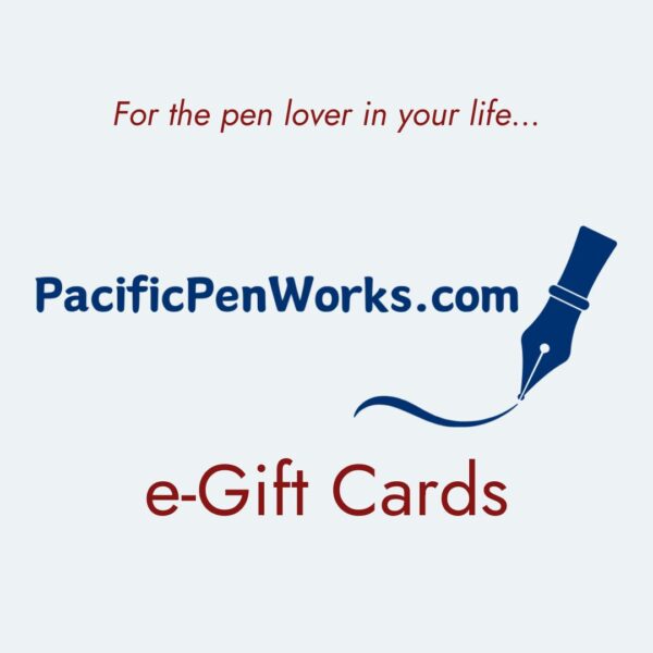 PacificPenWorks e-Gift Cards