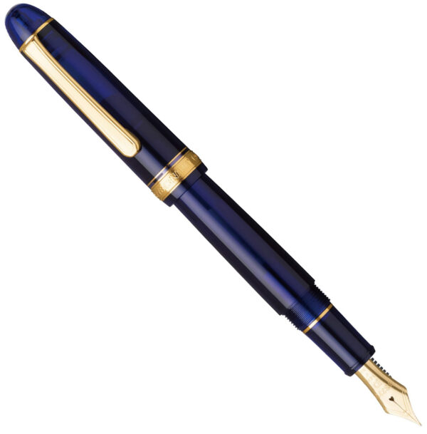 Platinum 3776 Century Chartres Blue Gold fountain pen