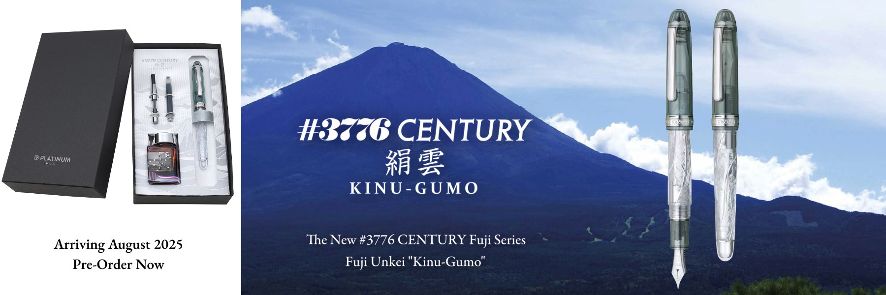 Platinum 3776 Century Kinu-Gumo fountain pen