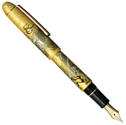 Platinum 3776 Century Kanazawa Gold Leaf Ascending Dragon fountain pen