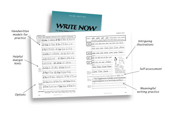 Write Now: The Getty-Dubay Program For Handwriting Success