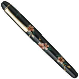 platinum 3776 urushi mak-e-sakura fountain pen