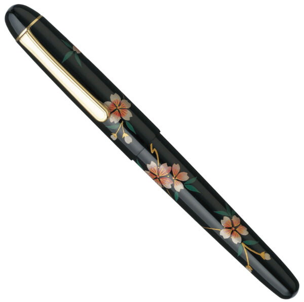 platinum 3776 urushi mak-e-sakura fountain pen