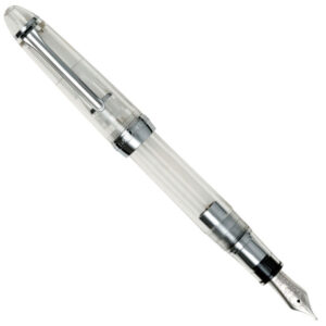 sailor 1911 large transparent silver fountain pen