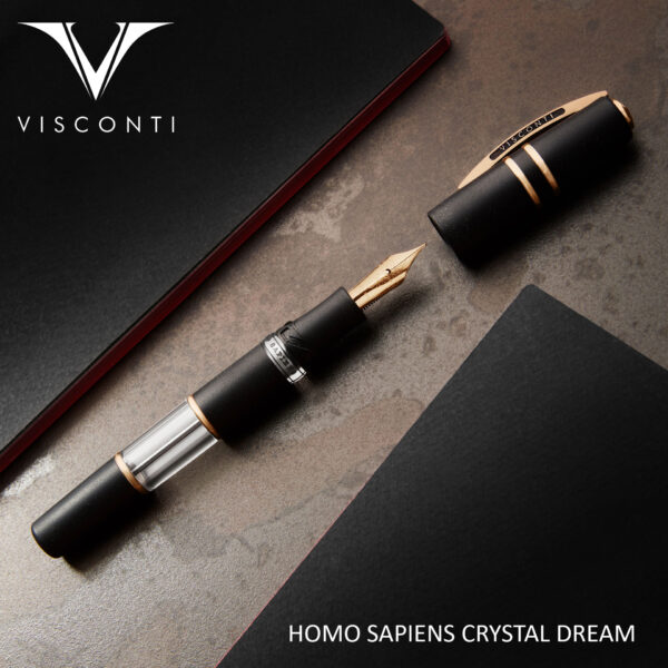 Visconti Homo Sapiens Crystal Dream fountain pen