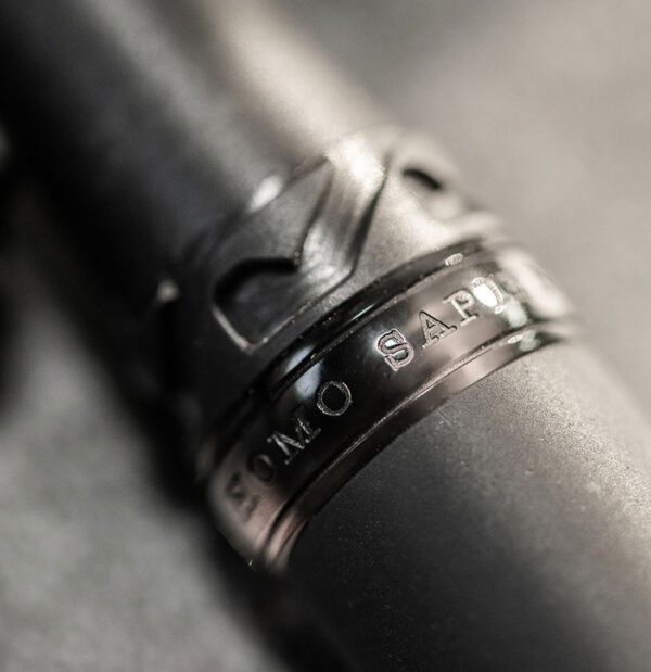 Visconti Homo Sapiens Dark Crystal fountain pen