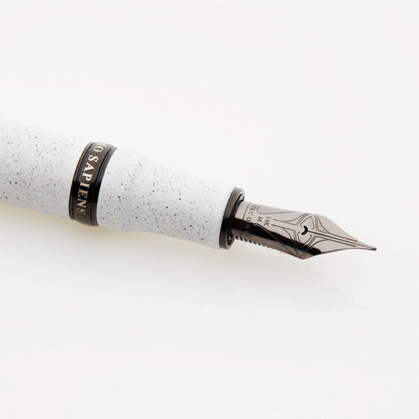 Visconti Homo Sapiens Lava Color Blizzard fountain pen