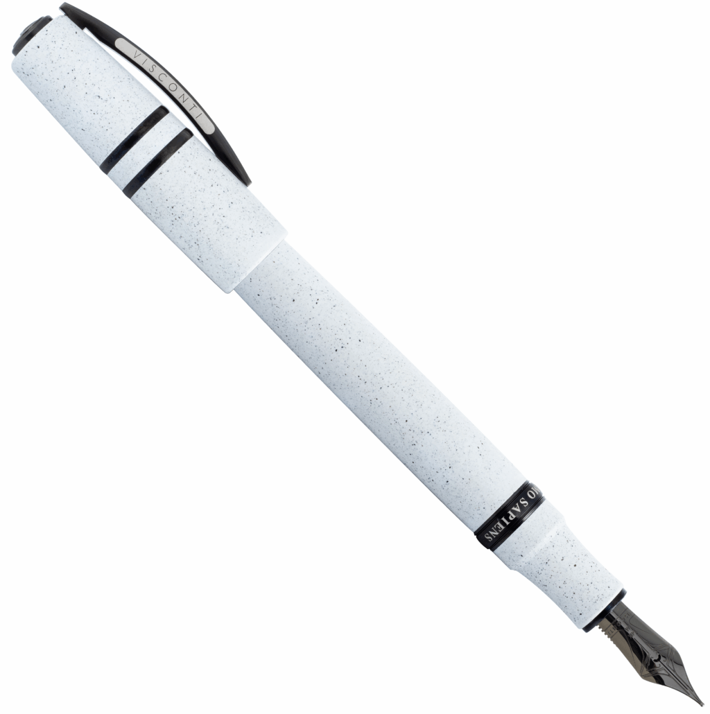 Visconti Homo Sapiens Lava Color Blizzard fountain pen
