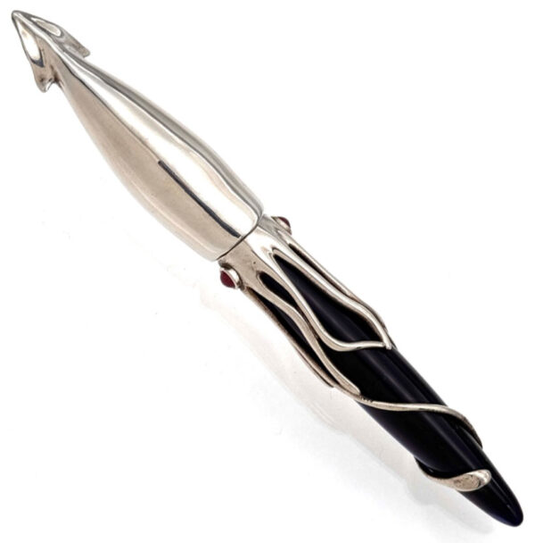 Dragon Studios Sterling Silver Jules Verne Squid Limited Edition fountain pen