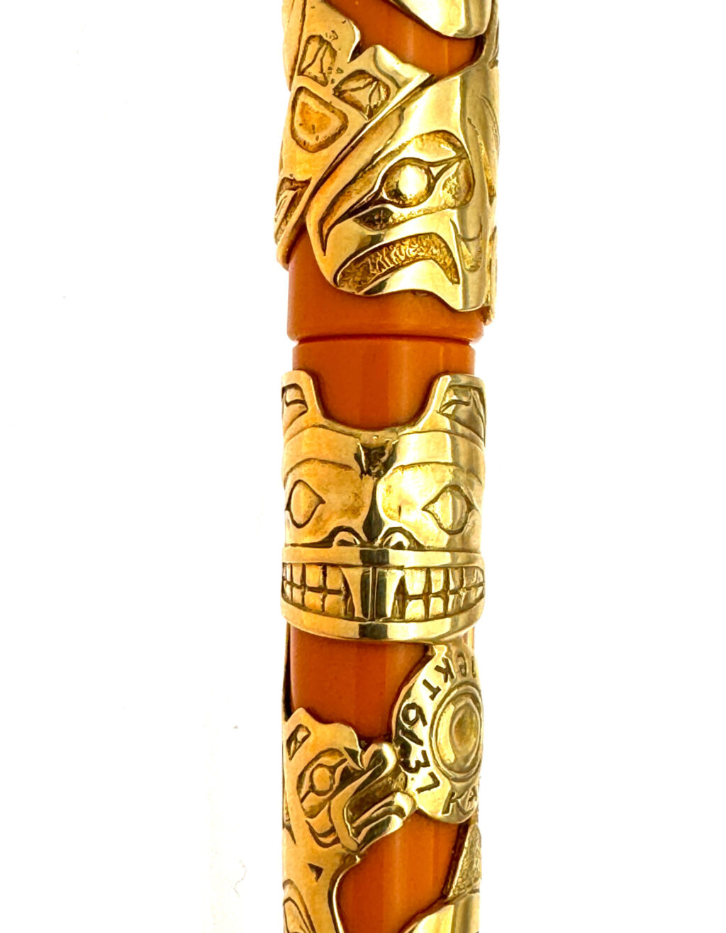 Kane Boutry Totem 18k Solid Gold Overlay Limited Edition