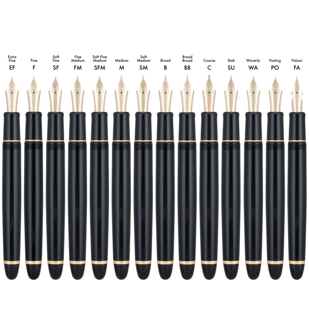 Pilot Custom 743 Black fountain pen
