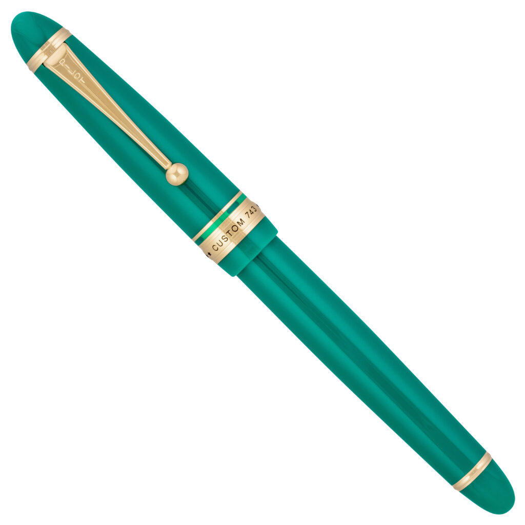 Pilot Custom 743 Verdigris Green fountain pen