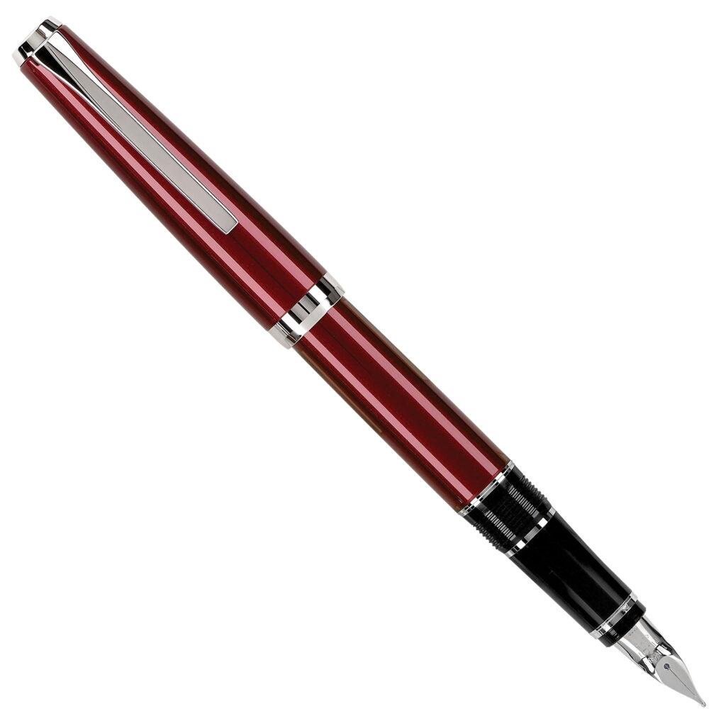 Pilot Metal Falcon Burgundy fountain pen