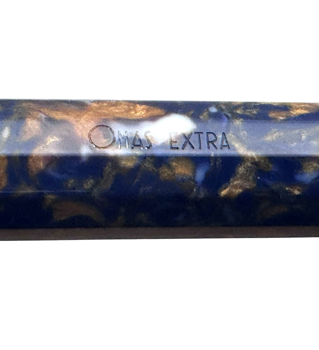 OMAS Paragon Saffron Blue fountain pen