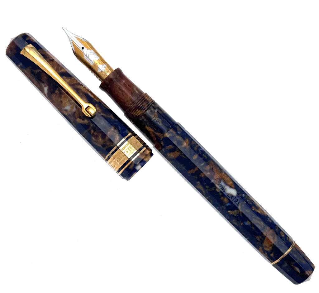 OMAS Paragon Saffron Blue fountain pen