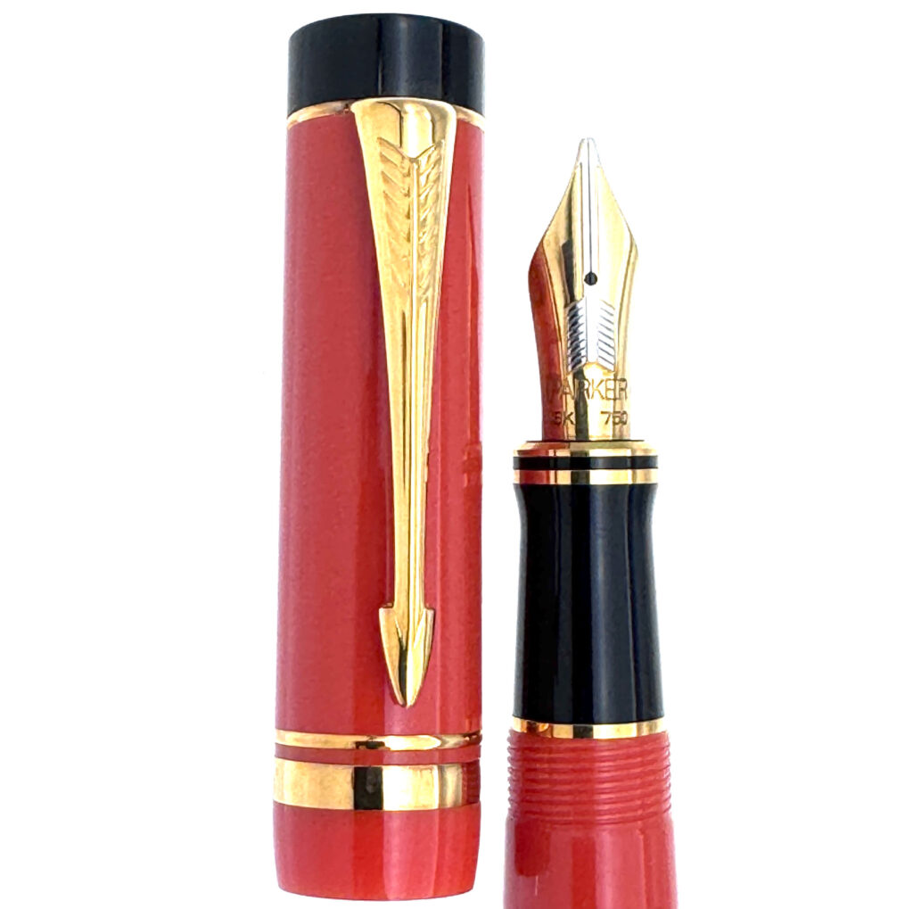 Parker Duofold Centennial Red fountain pen