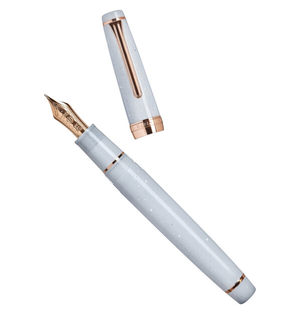Sailor Pro Gear Every Rose Has Its Thorn fountain pen cap and barrel