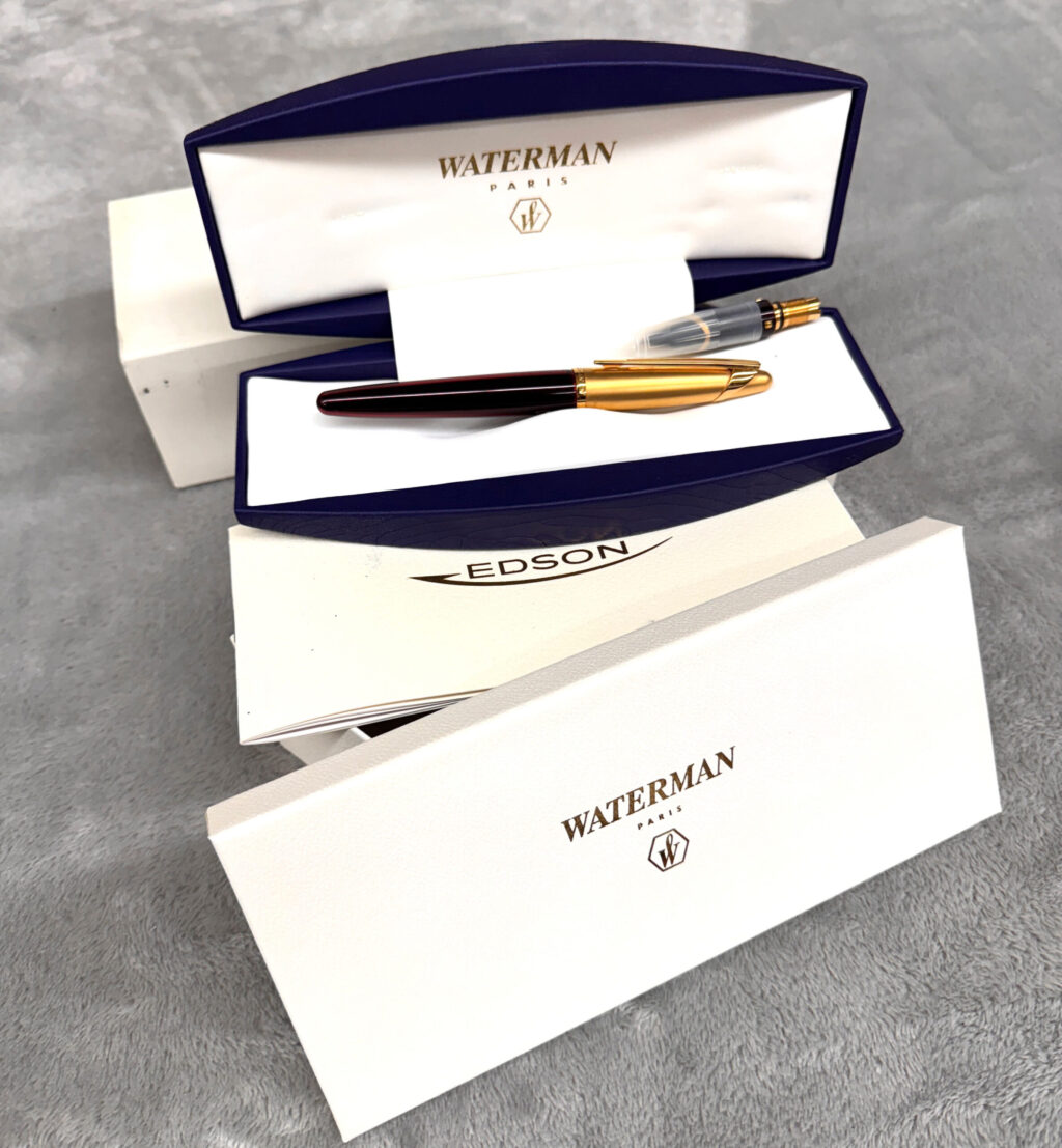 Waterman Edson Ruby Red fountain pen