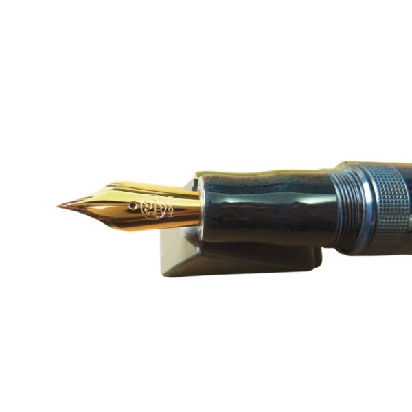 Eboya Large Kyouka Shinkai Blue fountain pen-