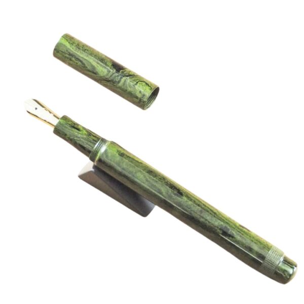 Eboya Kyouka Small Wakaba Yellow Green fountain pen