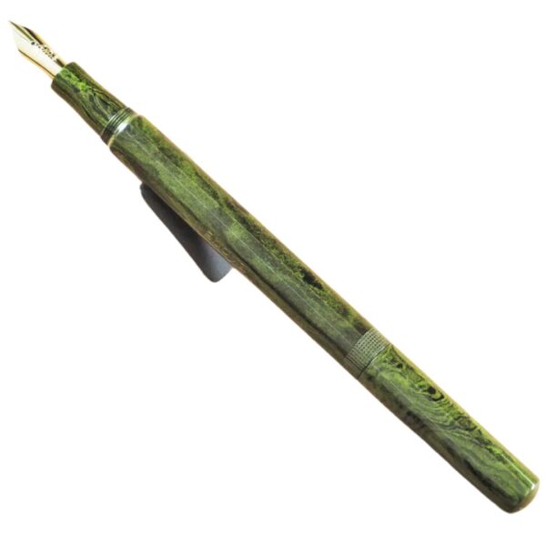 Eboya Kyouka Small Wakaba Yellow Green fountain pen