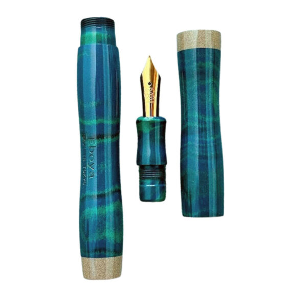 Eboya Nalu Life Ocean Blue Beige fountain pen