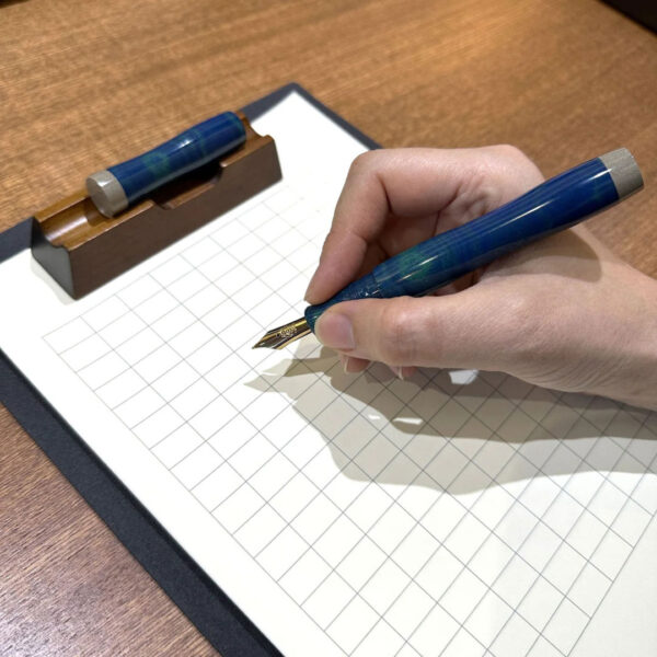Eboya Nalu Life Ocean Blue Beige fountain pen