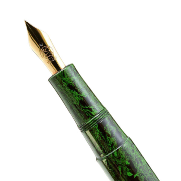 Eboya Yuzen Kunpuu Green fountain pen