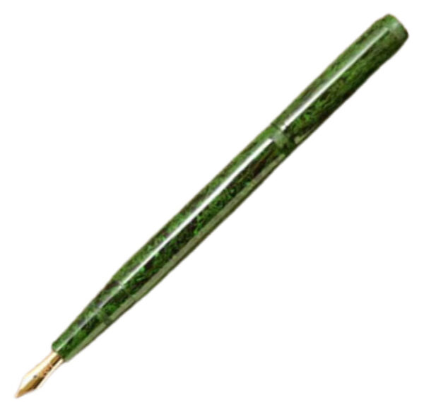 Eboya Yuzen Kunpuu Green fountain pen