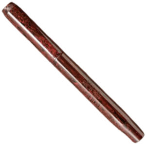 Eboya Yuzen Tanshin Red fountain pen capped