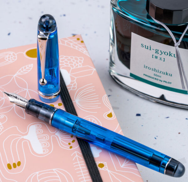Pilot Custom 74 Blue Demonstrator fountain pen