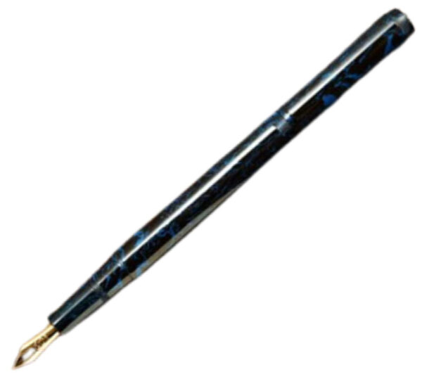 Eboya Yuzen Shinkai Blue fountain pen