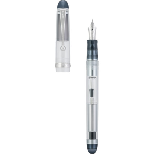 Pilot Custom 74 Clear Demonstrator fountain pen cap and barrel
