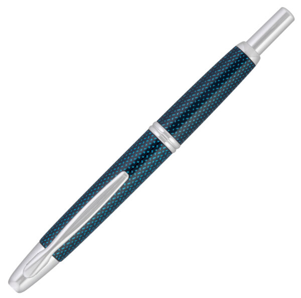 Pilot Vanishing Point Blue Carbonesque fountain pen