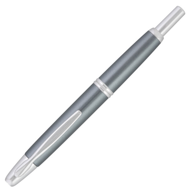 Pilot Vanishing Point Gun Metal Rhodium fountain pen