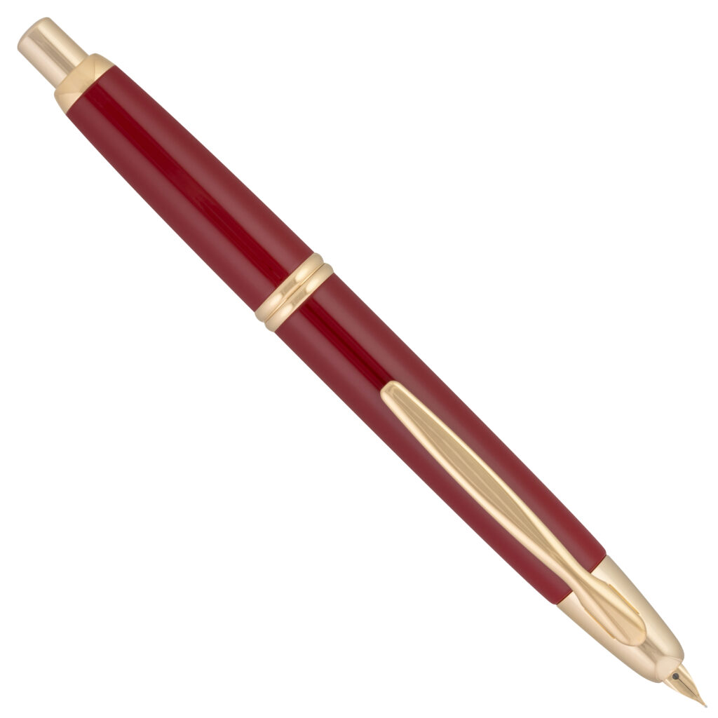 Pilot Vanishing Point Red Gold fountain pen