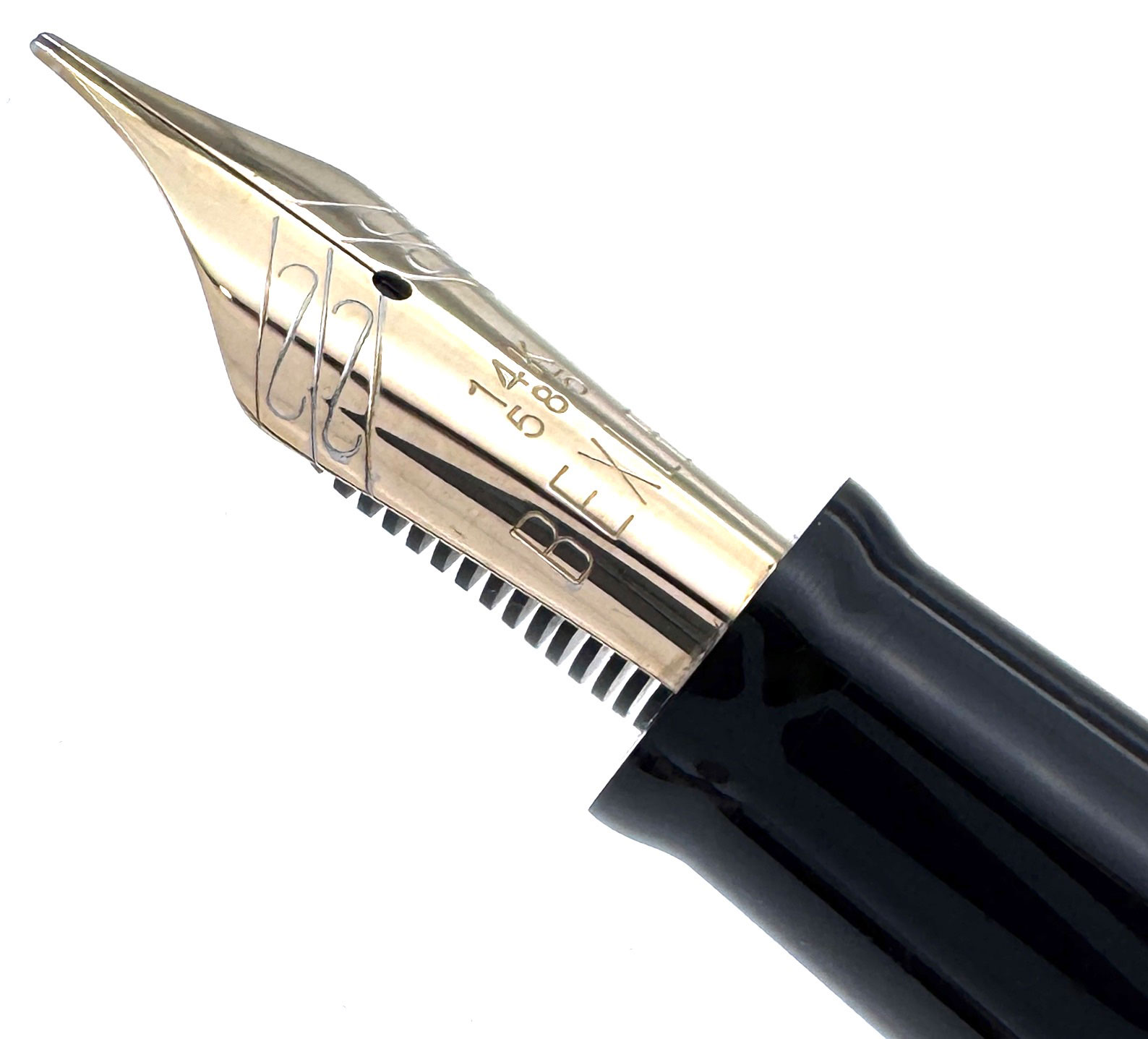 Bexley Blue Deluxe Limited Edition fountain pen - nib