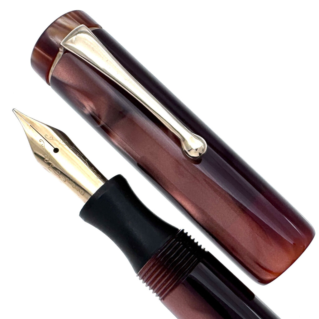 Bexley Red Pearl Limited Edition - cap and nib