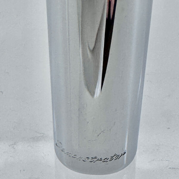 Eversharp Skyline Doctor's Blue Demonstrator barrel end