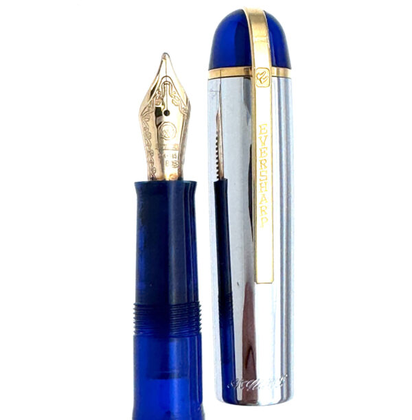 Eversharp Skyline Doctor's Blue Demonstrator cap and barrel