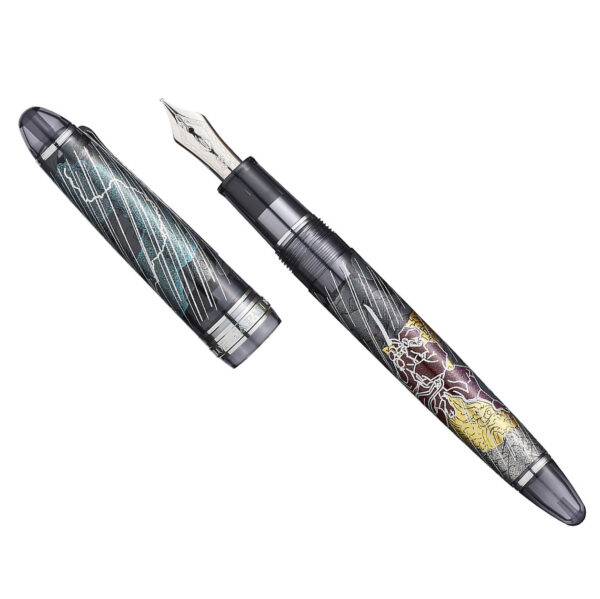 Sailor 1911 Standard Ninja Shachihoko - cap and barrel