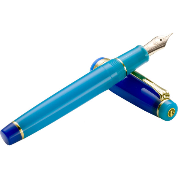Sailor Pro Gear Blue Quasar - cap and barrel