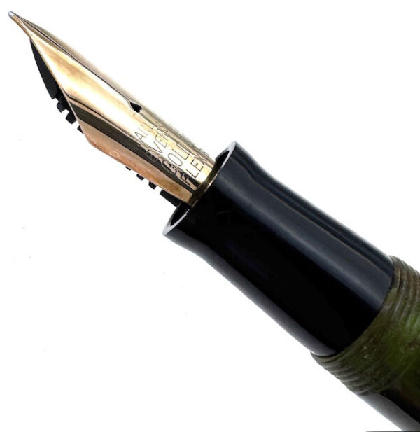 Wahl Eversharp Personal Point Bronze and Gold - nib side view